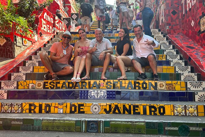 1 day tour Rio de Janeiro to Christ and Cable car and much more - Escadaria Selarón: the one-hour colorful stop you’ll remember