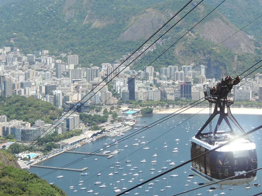 Corcovado and Sugarloaf Mountain Full-Day Tour - Pickup, Santa Barbara tunnel, and the downtown curtain-raiser
