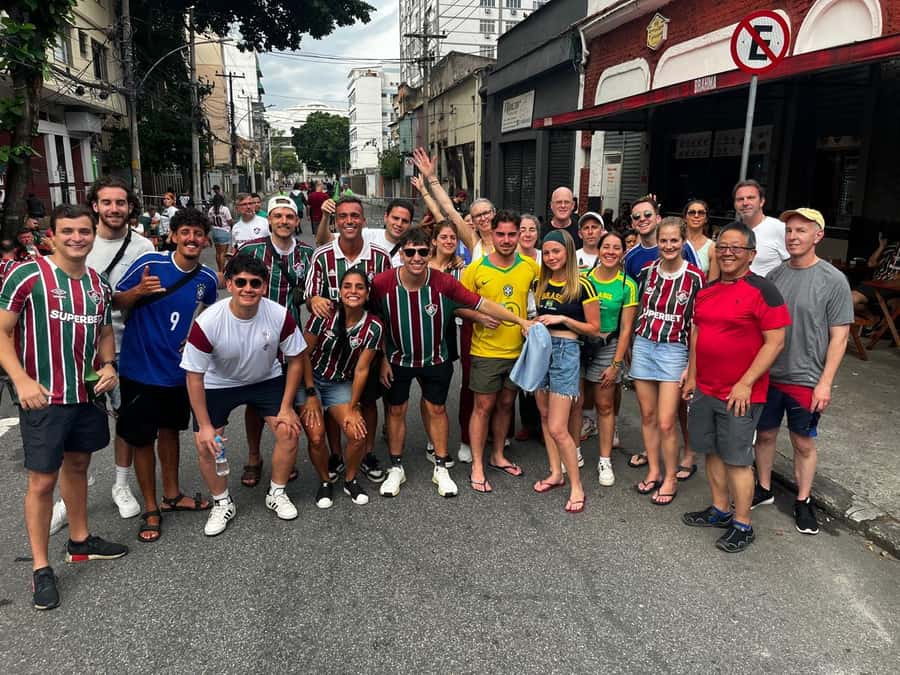 Fluminense Football Match at Maracanã with Local Hosts - Maracanã Match Night With Maria Carolina and Patrick