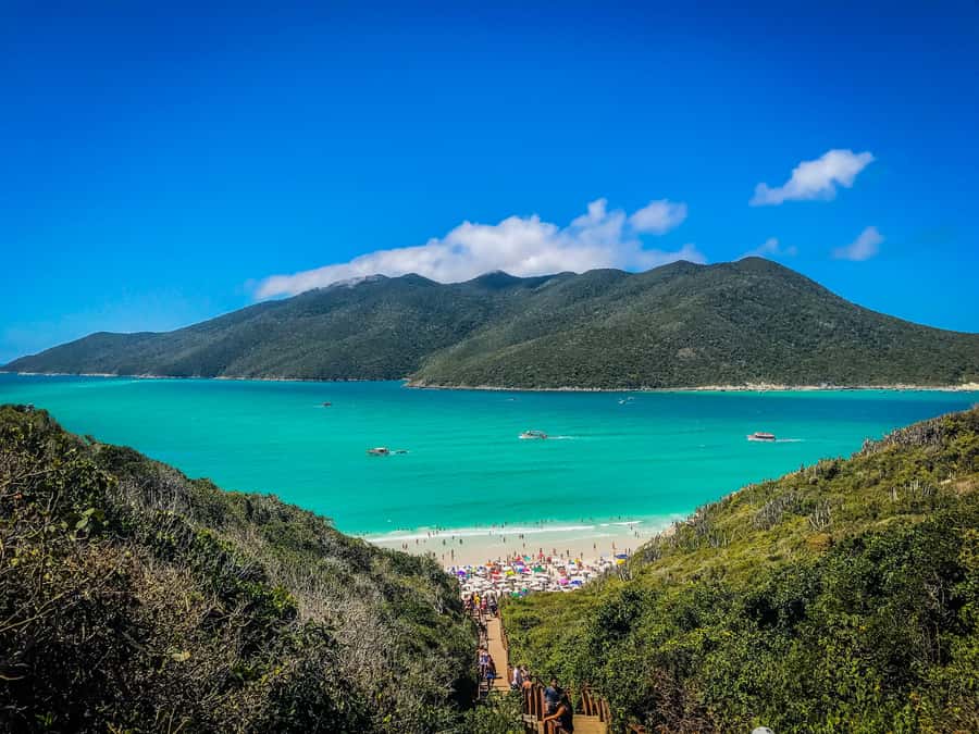 From Rio: Arraial do Cabo Day Trip with Boat Tour - Ilha do Farol Swim and Snorkel: The Lighthouse Peninsula Moment
