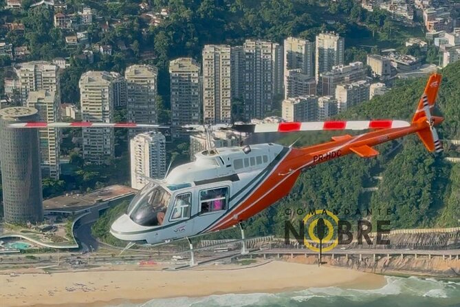 Helicopter Ride in Rio de Janeiro - 30 Minutes by Comandante Nobre - Rocinha and Vidigal From Above: Powerful Views, No Slow Moments