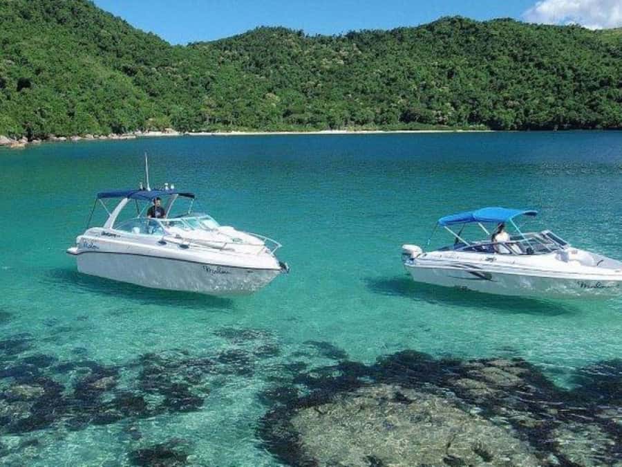Idyllic Islands Private Speedboat Tour in Paraty - On Board Practical Comfort: Icebox, Water, and Towel-Ready Finishes
