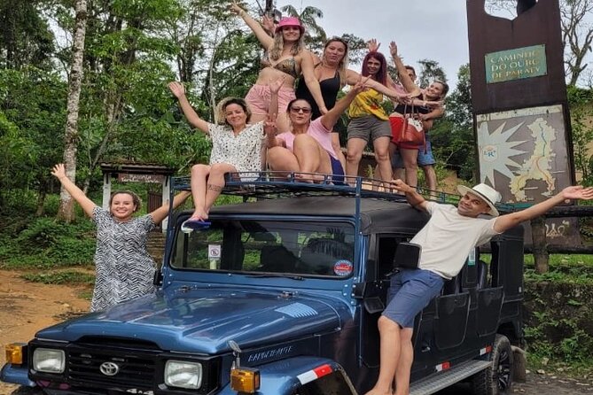 Jipe 4x4 Private 3hr Waterfalls and Waterfall Paraty by Jango Tour - Penha Church and the Estrada Real Totem: Short Stops, Real Context