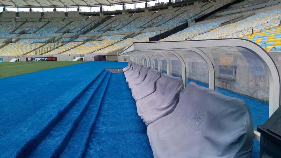 #Maracanã - Behind the Scenes: Interview Rooms and the Field Experience