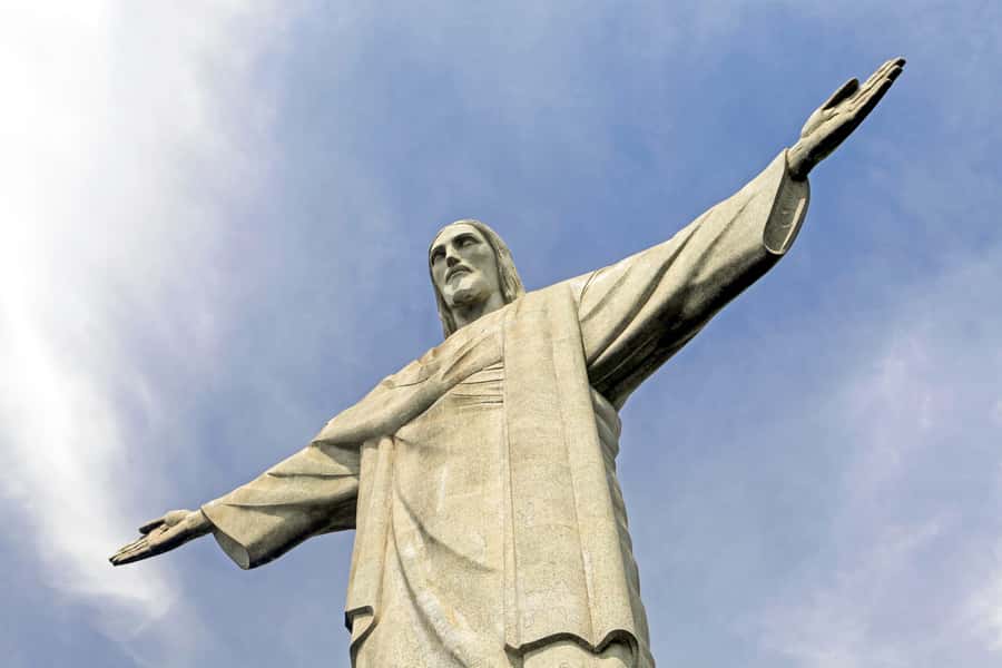 Rio: Christ Redeemer by Train & City Highlights Morning Tour - Metropolitan Cathedral: the Mayan-pyramid influence you can actually see
