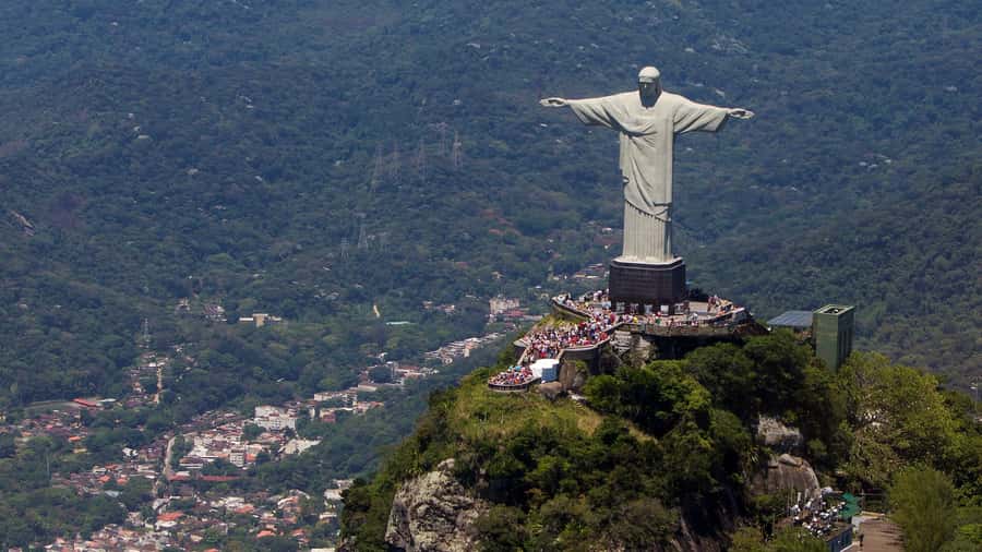 Rio: Christ The Redeemer Half Day Tour With Pick up - Paineiras route: train or minivan up, and why it can change your experience