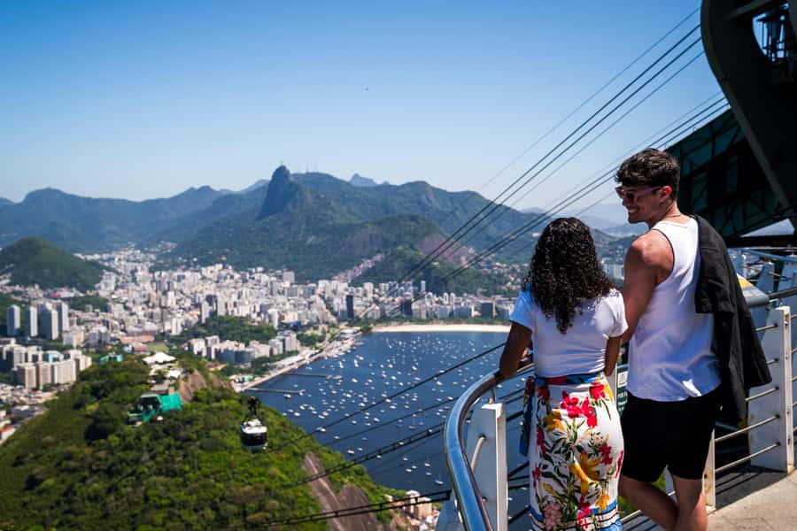 Rio: Christ the Redeemer, Sugarloaf, Selaron & BBQ Lunch - Rio’s Metropolitan Cathedral: Mayan-Inspired Geometry