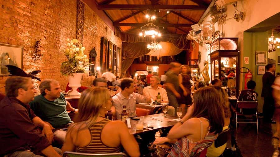 Rio de Janeiro: Brazilian Music at Rio Scenarium with Dinner - Churrascaria barbecue: how the meat-and-salad setup really feels