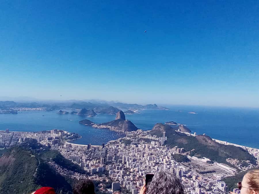 Rio de Janeiro: Christ Redeemer + Sugar Loaf & more + Lunch - Christ Redeemer: your first big payoff above Rio