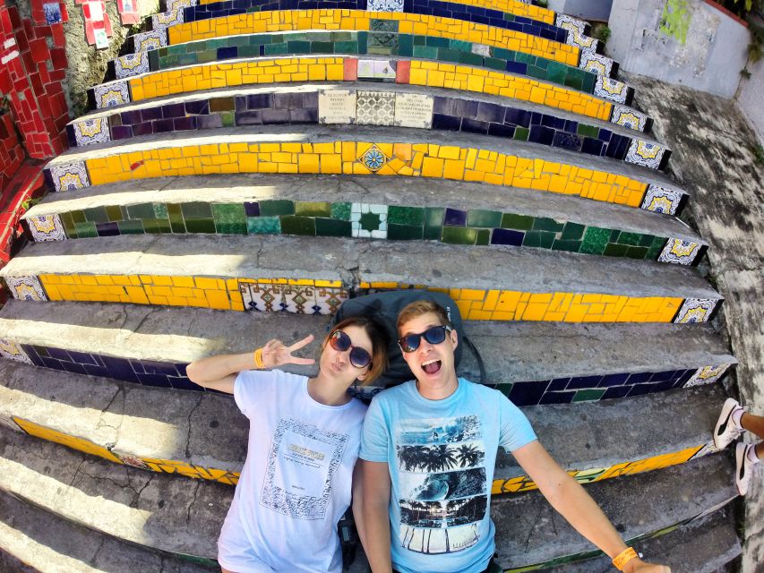 Rio de Janeiro: Christ, Selaron Steps, and Tijuca Park Tour - Selarón Steps and Lapa stairs: color, story, and photo time