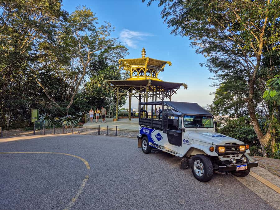 Rio de Janeiro: Guided Jeep Tour through Tijuca Rainforest - Vista Chinesa and the rainforest views on the way in