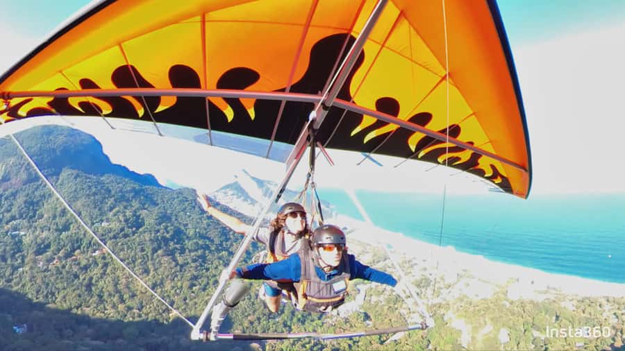 Rio de Janeiro: Hang Gliding Adventure - The Takeoff Run From Pedra Bonita (What It Feels Like)