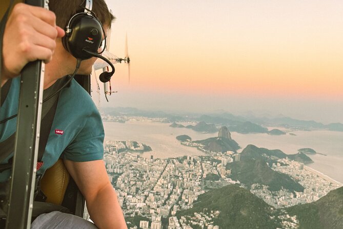 Rio de Janeiro Helicopter Tour without Doors - Morro Dois Irmãos to Leblon and Ipanema: The South Zone From a New Angle