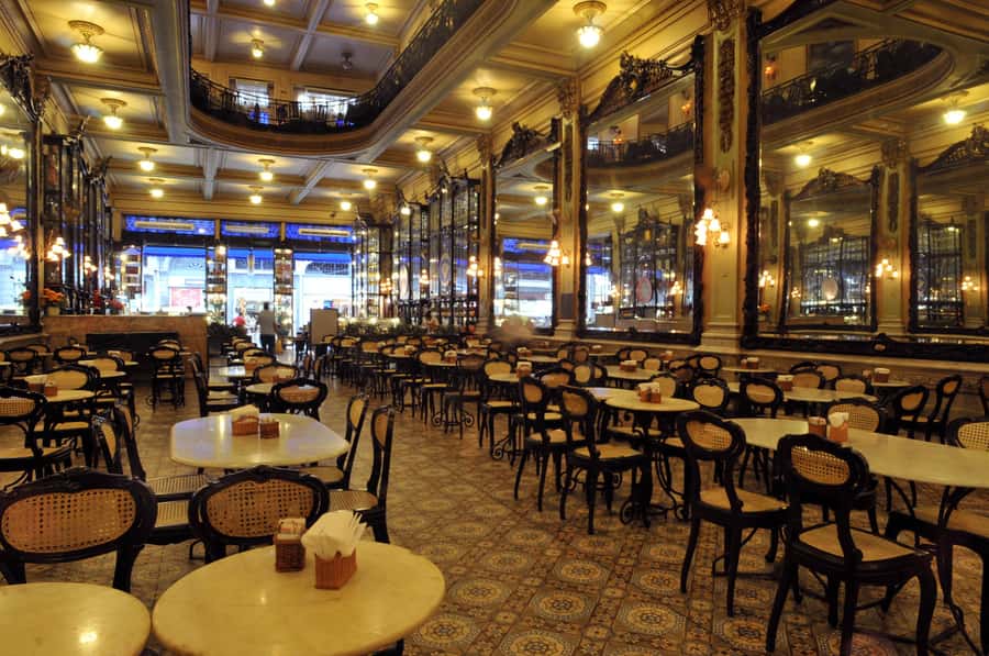 Rio de Janeiro: Lapa and Santa Teresa with Tram Ride - Confeitaria Colombo Finish: Art Nouveau Interiors and Classic Brazilian Snacks