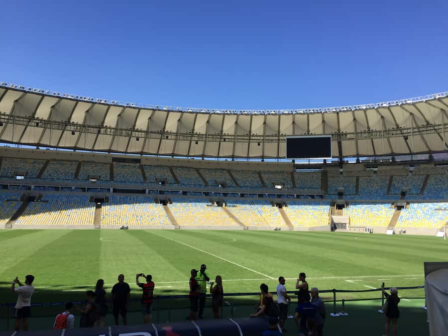 Rio de Janeiro: Maracanã Stadium Behind the Scenes Tour - VIP press box: the best seat in the building