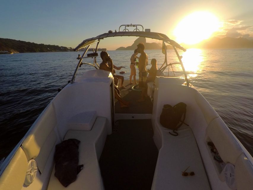 Rio de Janeiro: Private Speedboat Trip - The Food-and-Drinks Plan (Your Part of the Deal)