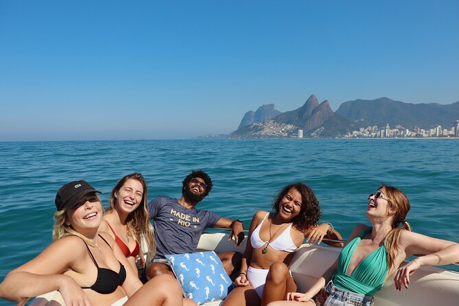 Rio de Janeiro: Shared Speedboat Tour with Beer Included! - Swimming time, floats, and what you should bring