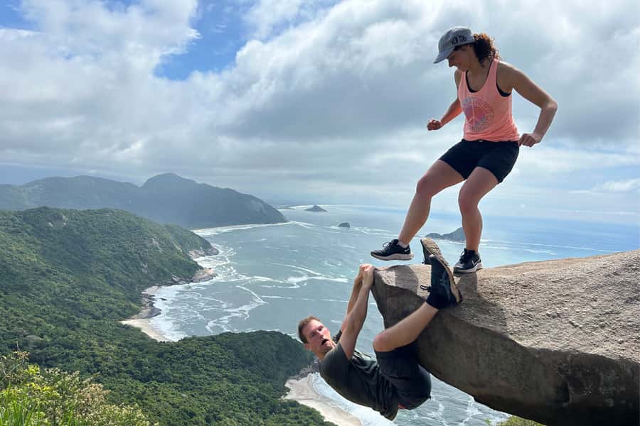 Rio de Janeiro: Telegrafo Rock Hike with Optional Beach Stop - The Telegrafo Rock Finale at 354 meters (ocean, mangroves, and famous sandbanks)