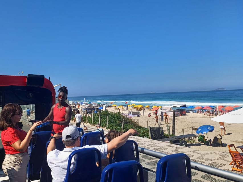 Rio Samba Bus: hop-on hop-off city tour in Rio de Janeiro - On the way back: Lagoa, Flamengo Museum, and Ipanema’s last-photo energy