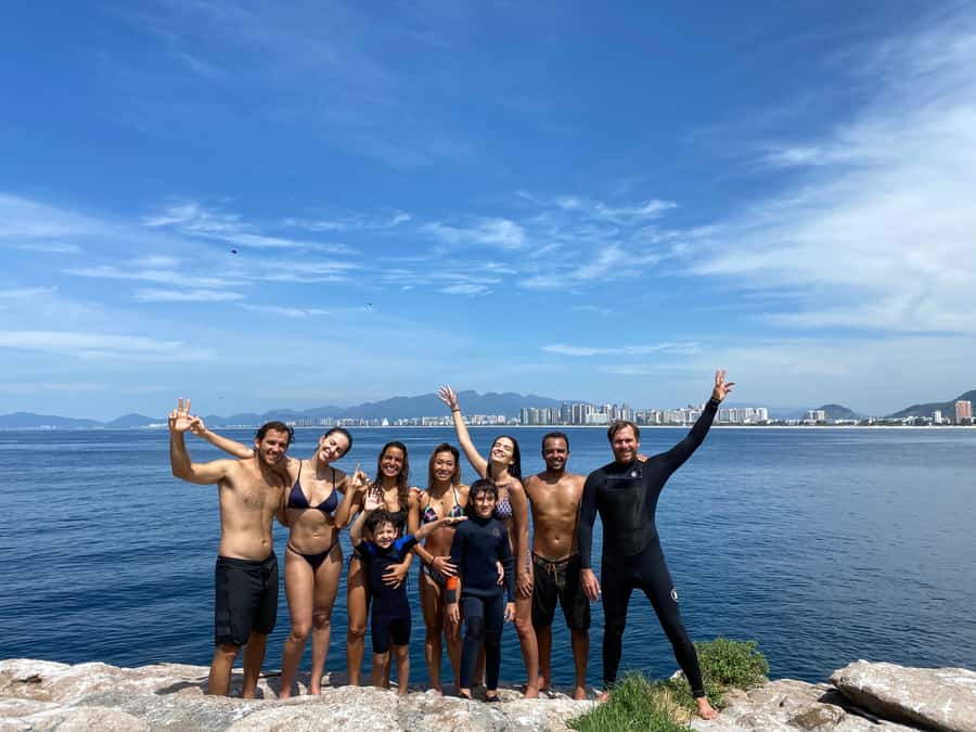 Rio: Snorkel & Swim with Turtles Tour at Tijuca Islands - Island break and a 30-minute walk when seas are calm