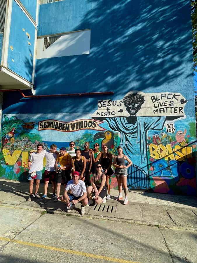 Vidigal Favela Tour - The guided walking portion: street art, stories, and the rhythm of daily life