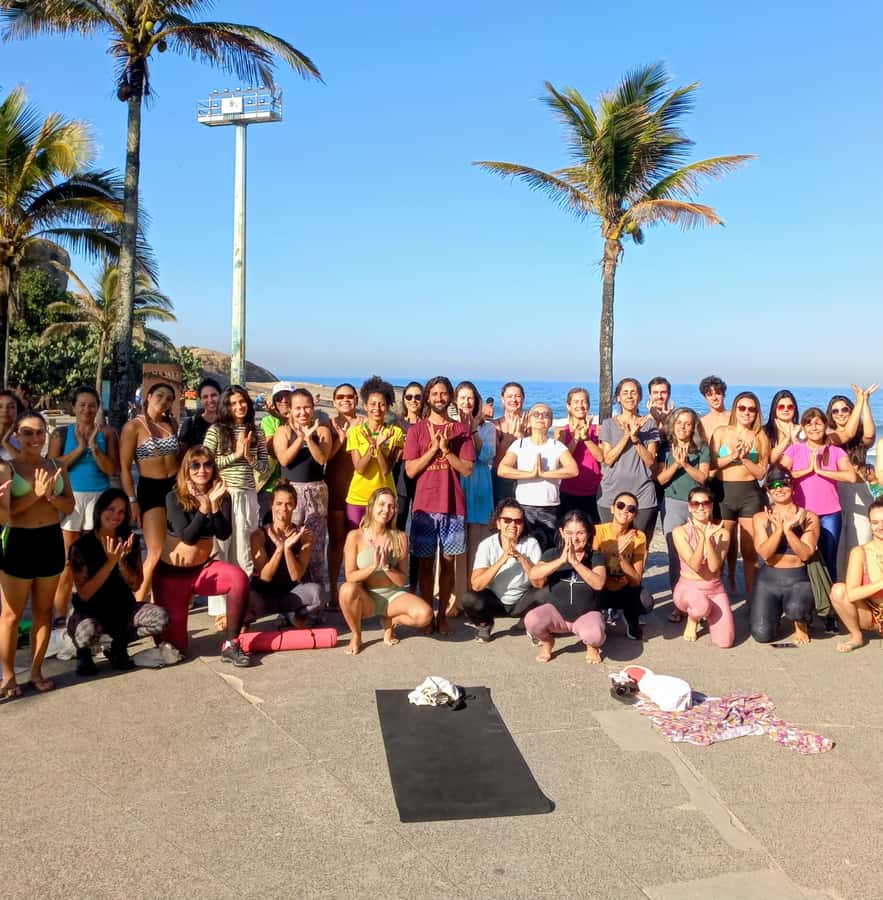 Yoga + Sound Healing - Ipanema Park - The five-day format: Hatha, Vinyasa, Restorative, then soundhealing